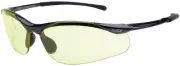 Bolle Contour 40046 Safety Wrap Sunglasses Gunmetal Yellow UVA/UVB