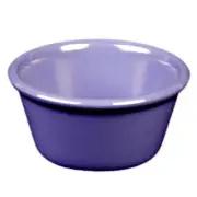 Yanco China NC-536BU Nu-Classic Blue Melamine 2 oz. Smooth Ramekin - 6 Doz