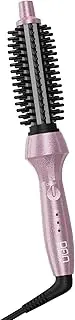 DAN Curling Iron Brush,Curling Brush,Heated Curling Brush,Curling Brush for Short Hair,Heated Round Brush,Small Brush Curling Iron,Curling Hair Brush