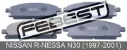 Pad Kit, Disc Brake, Front For Nissan R-Nessa N30 (1997-2001)