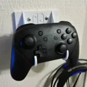 Nintendo Switch Pro Controller Wall Hook Mount Gamepad Wall Stand Arm Display