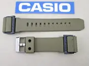 Genuine Casio G-Shock GD400 GD-400-9 olive green rubber resin watch band strap