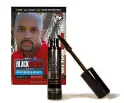 Blackbeard for Men Formula X brush-on colour for your beard (BROWN-BLACK)