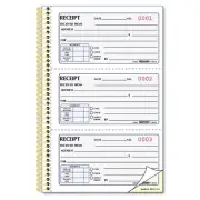 Rediform Money Receipt Book 2 3/4 x 5 Two-Part Carbonless 225 Sets/Book 8L829