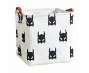 Cube Folding Pet Toys Storage Basket - White Masks