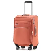 Tosca Vega 55 cm 4-Wheel Carry-on Spinner Suitcase - Rust