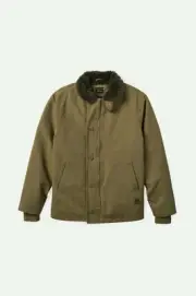 NEW! BRIXTON 20TH ANNIVERSARY MAST JACKET OLIVE SURPLUS MENS XL