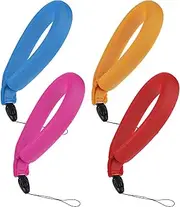 Weewooday 4 Pieces Waterproof Camera Float Strap for Underwater Phone Pouch Keychain Lanyard Waterproof Life Pouch Case,universal Floating Wrist Strap for Camera Cell Phone