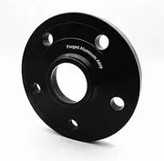 Wheel Spacer for Q5 PCD 5X112 CB 66.6 M14X1.5 Forged Aluminum Black Wheel Spacers Hub Adapter Vehicle Wheel Spacer(20mm)