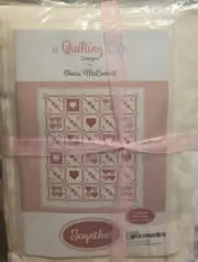 A Quilting Life Designs by Sherri McConnell Stitch Pink 64.5" x 75.5" Quilt Kit