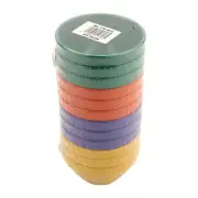 G.E.T. BC-170-MIX Diamond Color Mix Melmaine 8 oz. 4.5" dia. Bouillon Cup