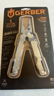GERBER 47563 Multi-Tool,Silver,12 Tools 3BB52
