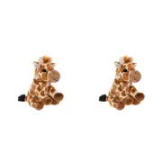 2x Charlie Bears Cuddle Cub Giraffe Kids/Children/Baby Soft Fun Play Toy 0m+
