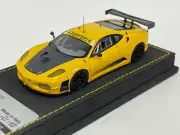 1/43 Tecnomodel Ferrari 430 GT2 2009 in Yellow Carbon Fiber Hood #01/10 TM40A
