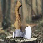Small Single Handed Axe Survival Tomahawk Bushcraft Survival Hatchet Wood Handle