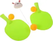 BESPORTBLE 1 Set Interactive Table Tennis Trainer Set of Hanging Table Tennis Training for Practice Durable No Site Restrictions Great Present for Young Athletes