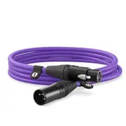 Premium XLR-3 Cable - Purple