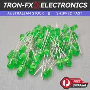 5/10/20/50PCS 5mm Green Flash Round LED Diffused Green Lens Flashing