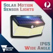LED Solar Sensor Motion Light Lamp Outdoor Security Garden Yard Wall Waterproof
