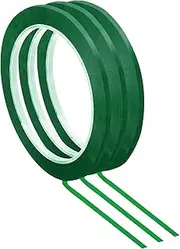 uxcell 3 Pack Whiteboard Tape, 2.5mm 3/32" Width Art Tape Dry Erase Board Pinstripe Thin Tape for Graphic Chart Grid Drafting Electrical Marking, Green