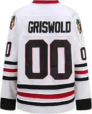 [podafu] Griswold #00 Movie Hockey Jerseys Stitched Letters and Numbers S-XXXL,X-Mas Christmas Vacation Jersey