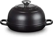 [Le Creuset] Enameled Cast Iron Bread Oven, Satin Black