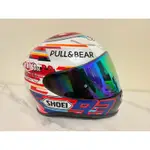 SHOEI Z7 彩繪 POWER UP 電源帽 不含內襯