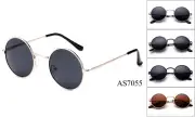 John Lennon Style Sunglasses Round Retro Vintage Style 60s 70s Hippie Glasses