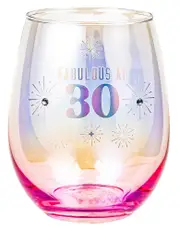 Holographic Stemless Glass - 30th