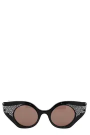 GUCCI Cat Eye Sequin Sunglasses.
