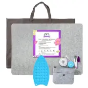 24X17 Inches Wool Pressing Mat for Quilting Ironing Pad Easy Press Wooly Felted