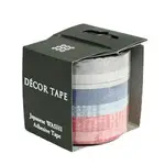 NCL DECOR TAPE 和紙膠帶 / 三捲裝 / DT15-3P-14