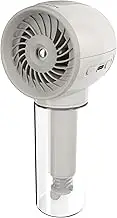 Nitecore izzCool 10 Portable Humidifier Misting Fan Air Conditioner 2600mAh Water Spray Mist Cooling Fan Handheld Desktop (White)