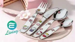 Zwilling Hello Kitty 雙人牌 兒童餐具 刀叉湯匙組4入 #07133-210【最高點數22%點數回饋】