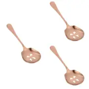 3 Pcs Hotpot Forks Silverware Colander Fine Mesh Strainer Banquet