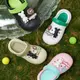 Cheerful Mario 兒童crocs女童夏季外穿拖鞋2023新款男女童防滑軟底沙灘鞋包頭