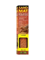 Exo Terra Large Sand Mat Reptile Substrate for Snakes, Lizards 88cm x 43cm