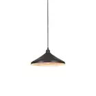Toltec Vintage Cord Mini Pendant, Granite, 14" Granite Metal Shades - 282-DG-422