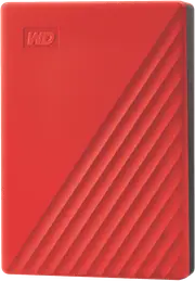 Western Digital 4TB My Passport Portable HDD (Red)