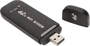4G LTE USB WiFi Router 150Mbps Portable Hotspot for 10 Devices with SIM Card Slot, USB Powered Modem for Car Laptop Travel