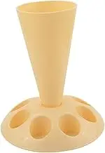 DONFAMDS Extra Large Piping Tip Organizer with Stand for Cake Decorating Tips Storage User Friendly Baking Tool Holder Compact Design for Efficient Pastry Bag Management