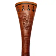 Carving Cello Jujube Tailpiece 4/4 Size 4 String Hand Carve Tailpiece Flamming
