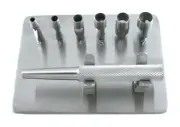 Keyes Dermal Punch Set of 6 Stainless Podiatry Dermal Surgical Instruments NEW