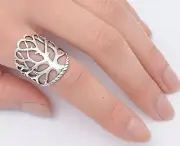 Tree of Life Ring Sterling Silver 925 Best Price Jewelry Selectable USA Seller