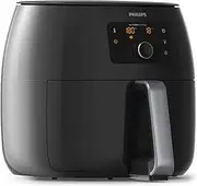 Philips Viva Collection Airfryer XXL with Fat Removal Technology, 2225W, Extra Large Size For Entire Family - HD9650/99, 1.4 KG Capacity, 2225 Watt, Black
