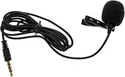 HONITANO 1 Set Omnidirectional Lavalier Microphone for Mobile Camera and Recording Mic with Clip for Voice Capture Interviews and Vlogs