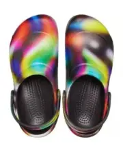Crocs Bistro Graphic Clog Men 5 / Women 7 Tie Dye Work 204044-6RX New