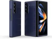 [FANYUAN] Case for Samsung Galaxy Z Fold 6 5G, Elastic Shock Absorption, Lightweight, Anti-Scratch, Bumper Hardcase Cover for Samsung Galaxy Z Fold 6 5G.(Dark Blue)