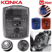 KONKA Electric Shaver LCD Transparent Razor Portable Cordless Beard Trimmer USB