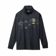 Sunline SUW-5574HT Full zip up shirt Black L From Stylish anglers Japan